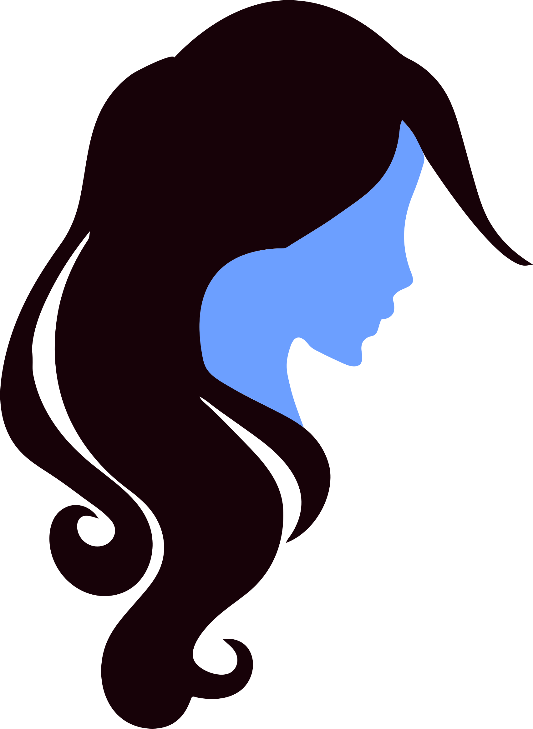 Profile Woman Icon - Profile Woman Icon (1704x2333)