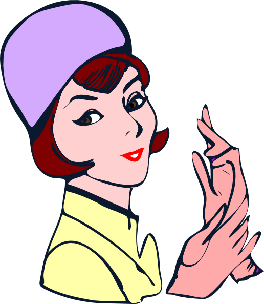 Lady Clip Art At Clkercom Vector Online - Clip Art Lady (516x593)