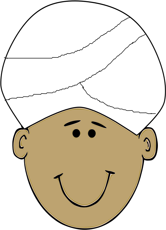 Clipart - Happy Indian - Indian People Face Clipart (800x800)