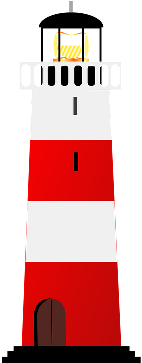 Light House Clipart 3, - Light House Vector Png (360x720)