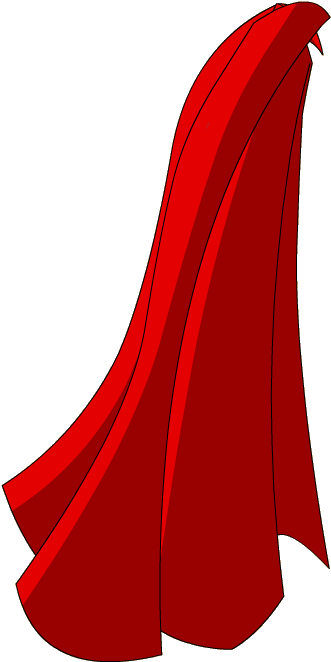 28 Collection Of Hero Cape Clipart - Superhero Cape Png (338x669)