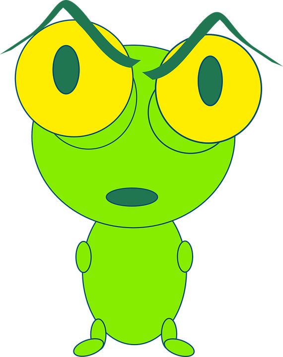 Bug Clipart Angry - Upset Clipart (570x720)