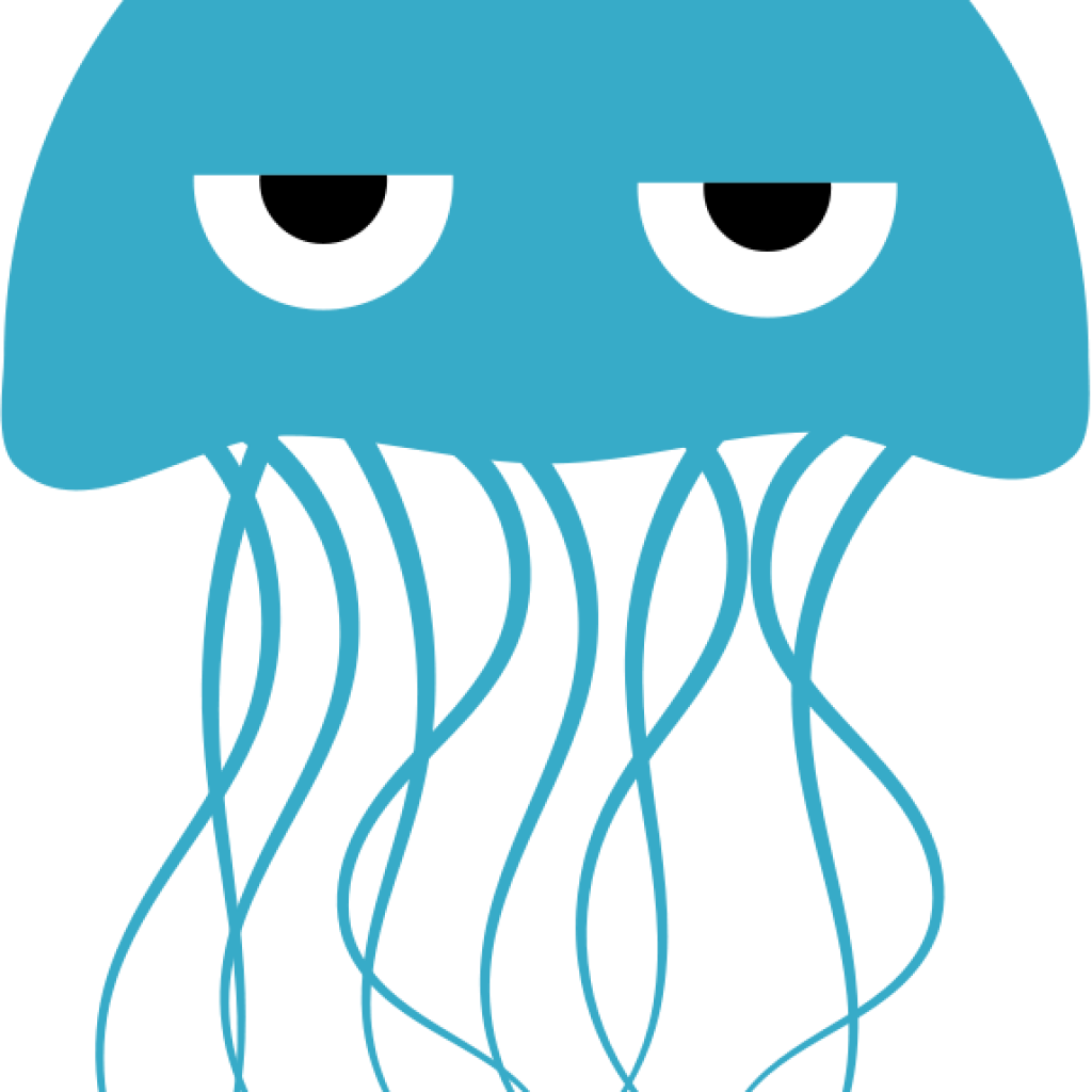 Jellyfish Clipart Angry Jellyfish Clip Art Clipart - Cartoon Jelly Fish (1024x1024)