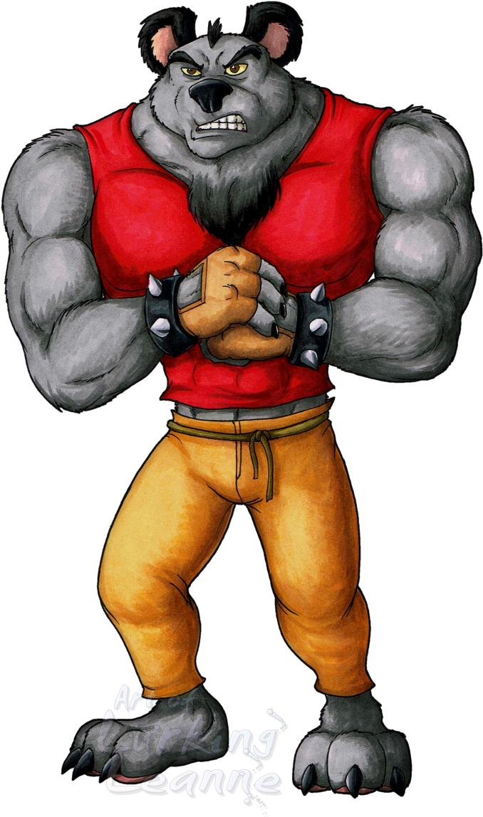 Koala Kong By Lurking-leanne - Crash Bandicoot Koala Kong (747x1171)