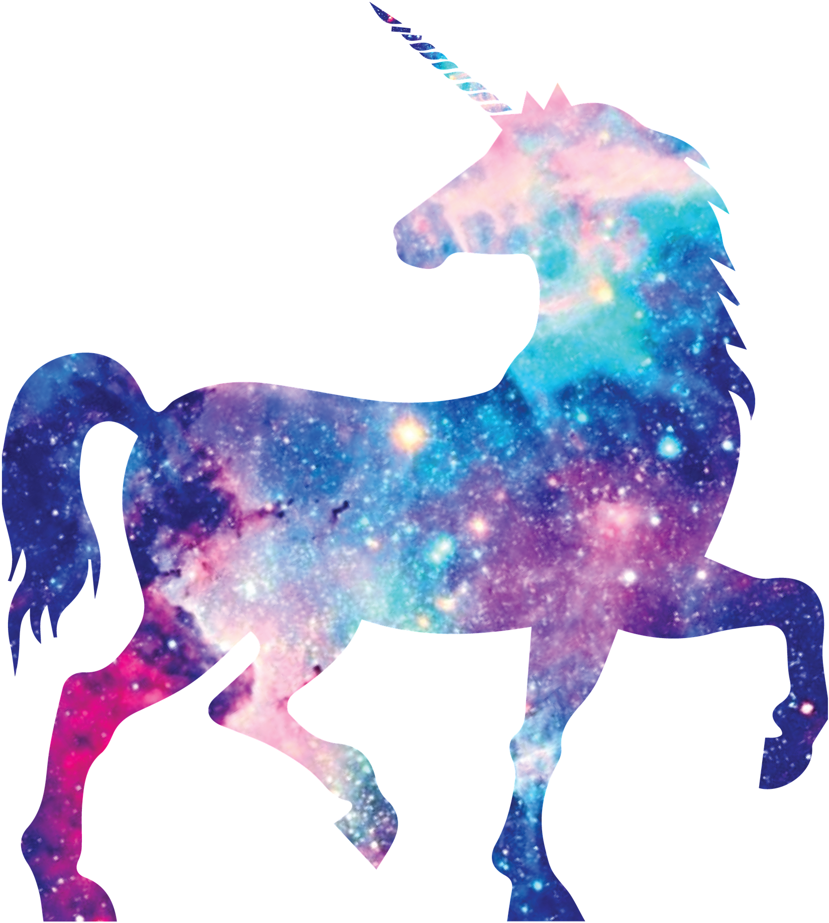 How To Use The Unicorn Frappuccino Filter On Snapchat - Unicorn Galaxy (1920x1920)