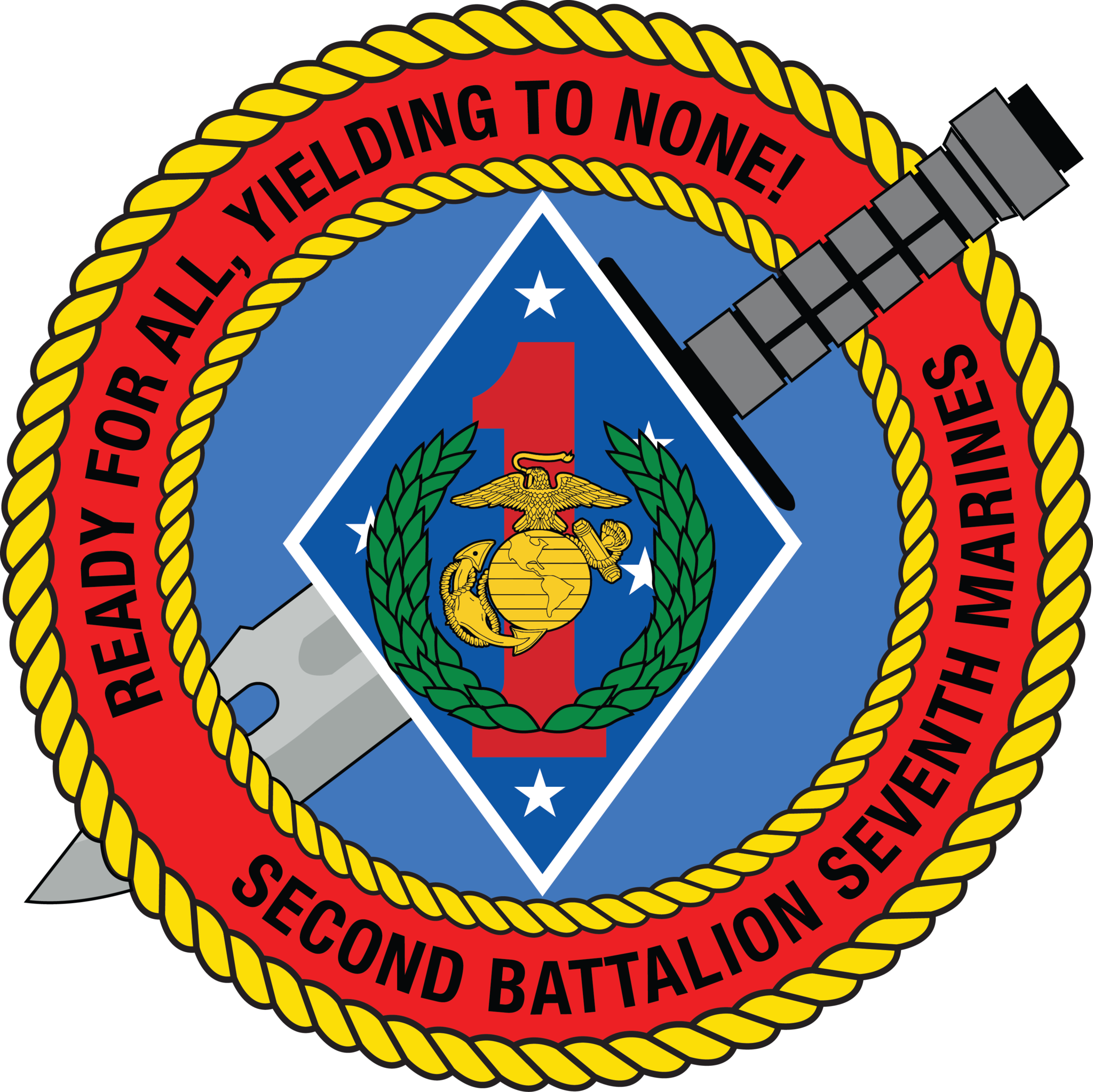 2nd Bn 7th Marines Hoodie - 2nd Battalion 7th Marines (2048x2047)