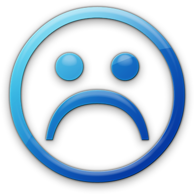 Face Legacy Icon Tags Page 25 Icons Etc - Sad Face Icon Blue (420x420)