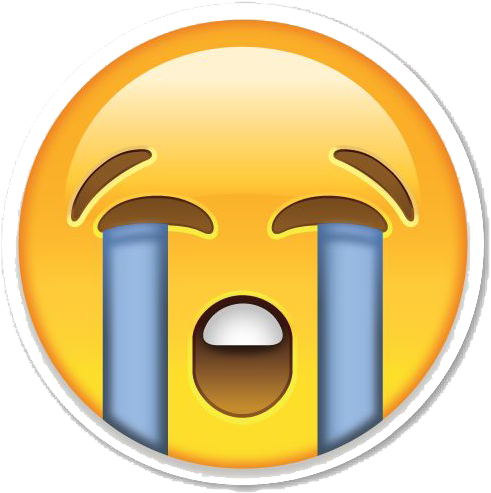 Clip Art Of Crying Emoji - Clip Art Of Crying Emoji (530x530)