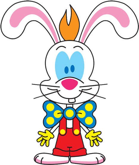 Who Framed Roger Rabbit Clipart - Roger Rabbit Chibi (480x586)