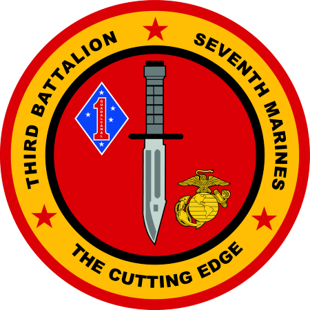 3rd Battalion 7th Marine Regiment Usmc™ Logo Vector - 3rd Battalion 7th Marines (450x450)