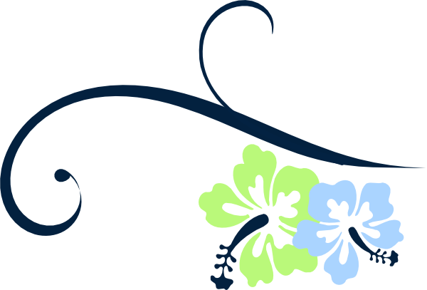 Hibiscus Flower Clip Art (600x407)