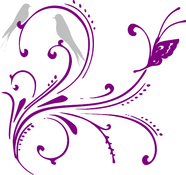 Hibiscus Clip Art At Clker - Png Flower Clip Art (600x563)