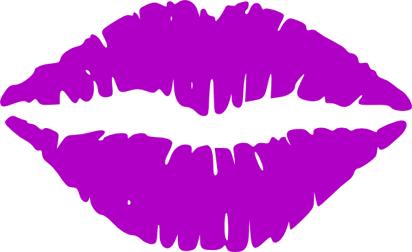 Purple Lips Clip Art - Personalised Hen Party Night Do Sash In Pink/birthday (600x368)