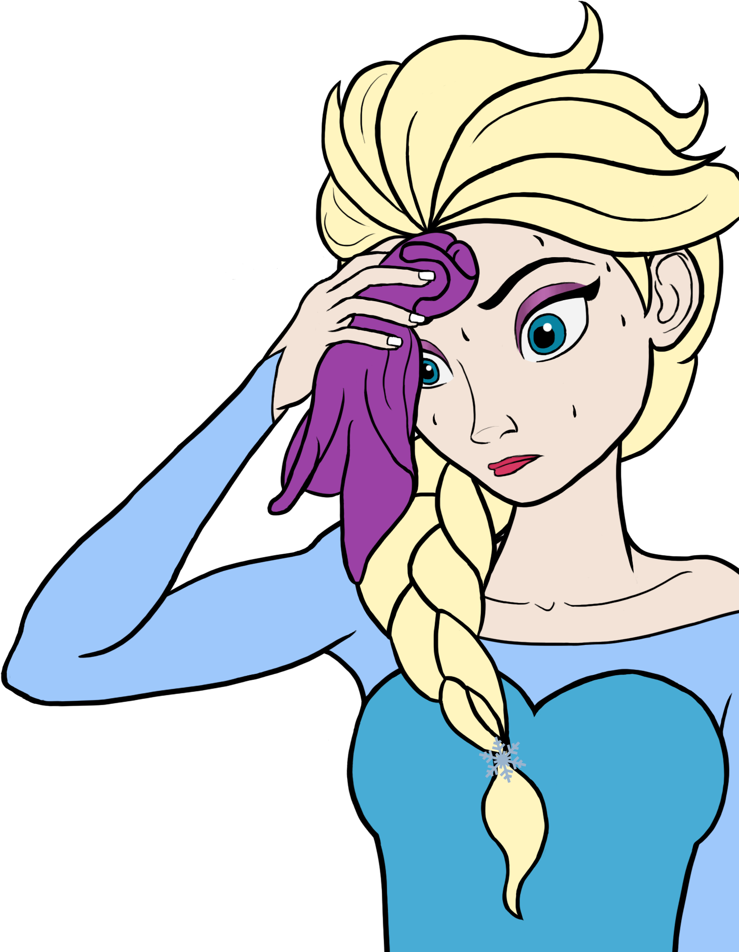 Oh Dear - - Sweaty Towel Guy Elsa (2000x2000)