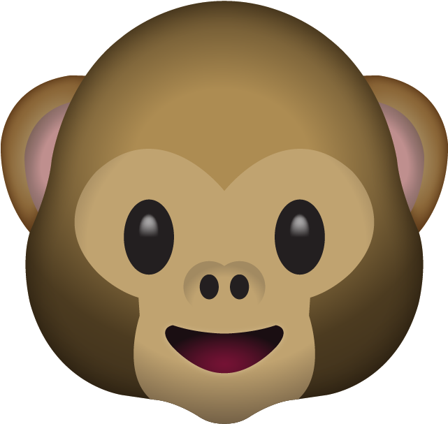 See No Evil Hear No Evil Speak No Evil Emoji Download - Draw A Monkey Emoji (640x640)