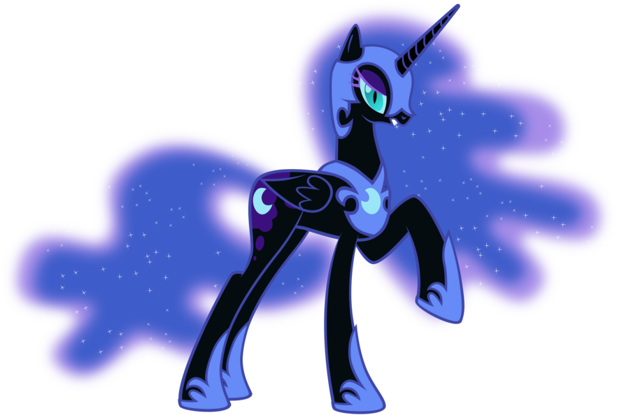 Collection Of Free Pony Cliparts - Mlp Nightmare Moon (900x675)