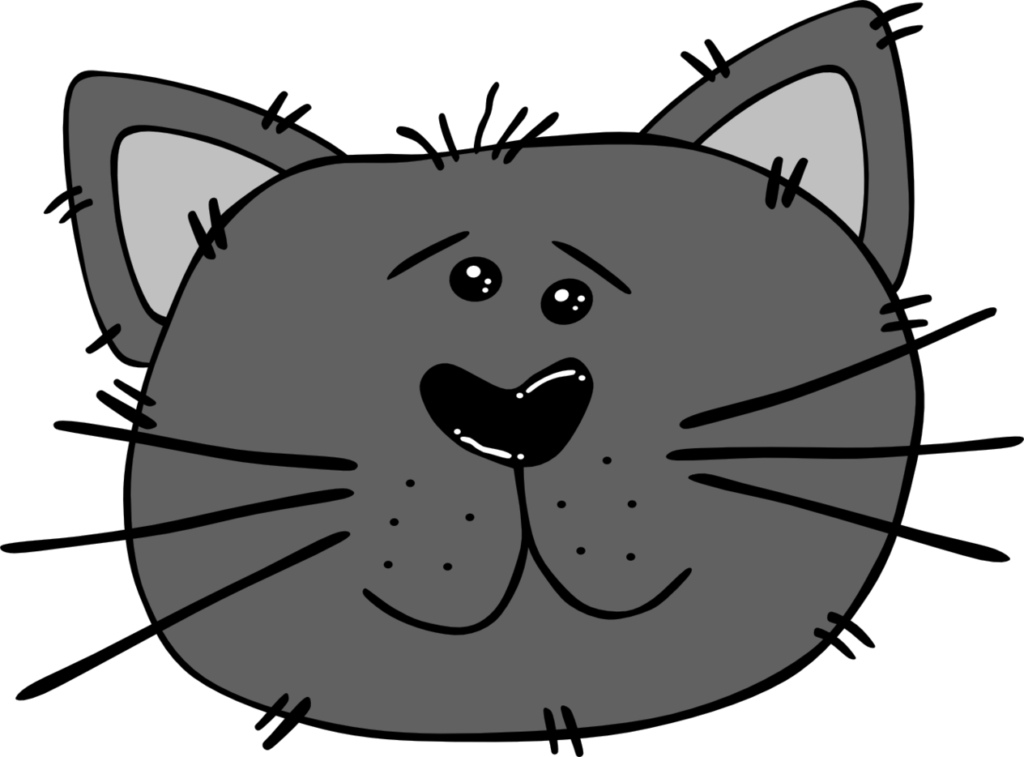 Cartoon Cat Face Clip Art At Clker - Cartoon Cat Face Clip Art At Clker (1024x757)