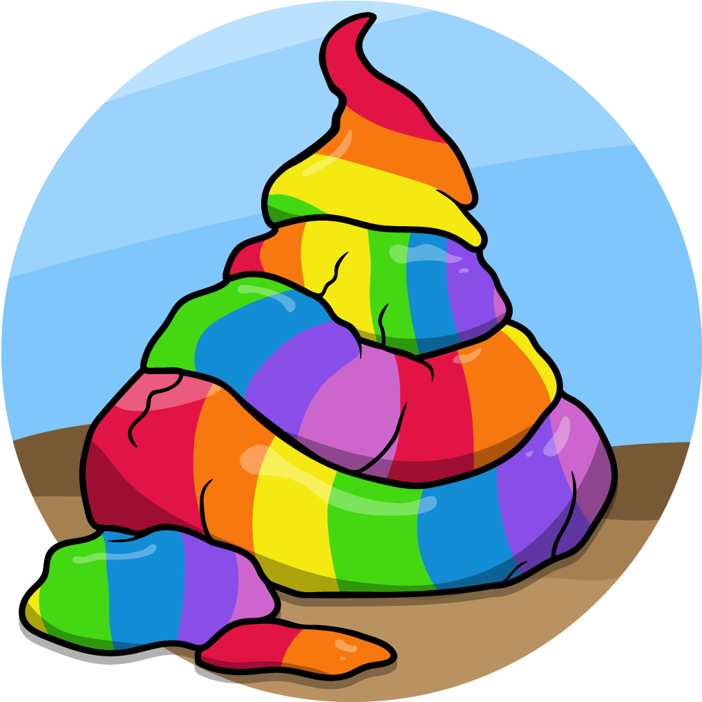 Unicorn Poop - Brand New Fairtrade Girls Top - Unicorn Poo - More (1024x1024)