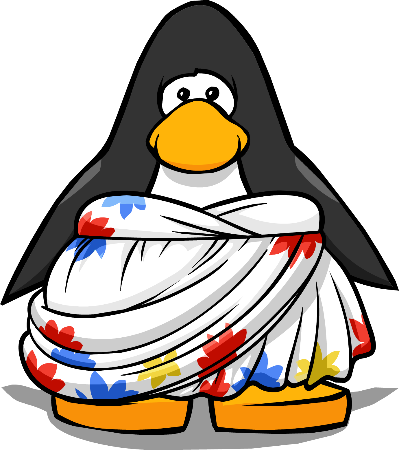 A Slash Of Summer Dress Player Card - Club Penguin Catalog Dress (1380x1554)
