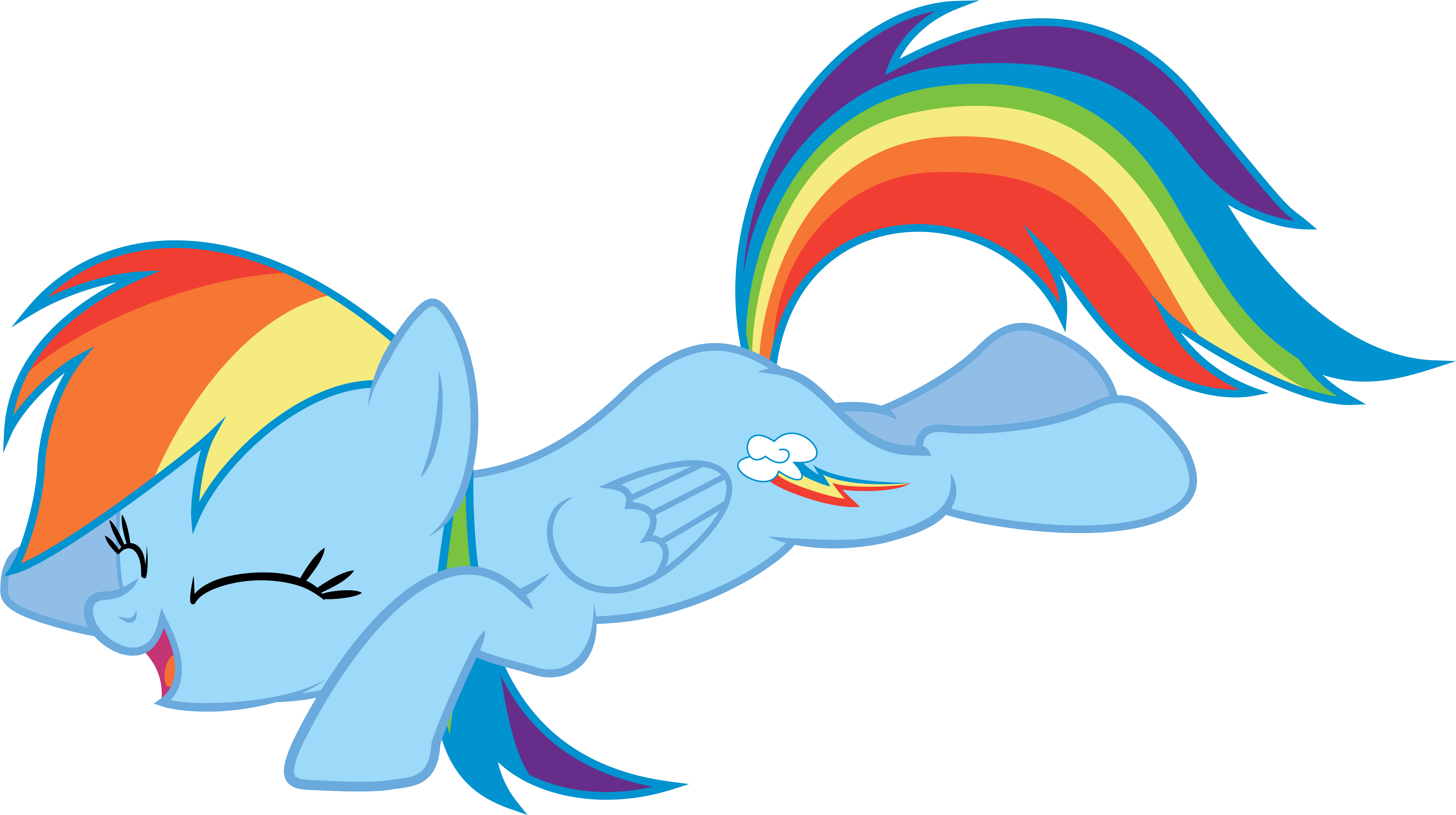 Rainbow Dash - Rainbow Dash (8000x8000)