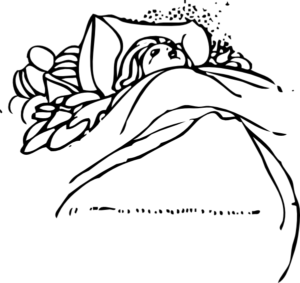 Clipart Info - Sleeping Man Drawing Png (600x565)