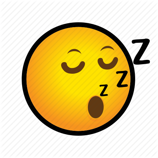 Sleeping Clipart Emoticon - Emoticon Sleep (512x512)
