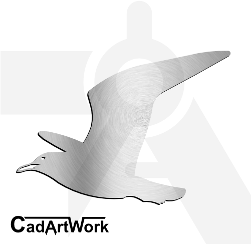 Seagull Dxf Clip Art - European Herring Gull (500x500)