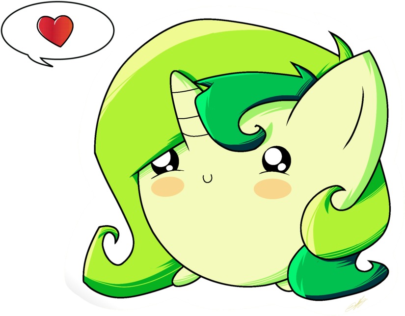 Oc Greenyrider By Therandomjoyrider - My Little Pony Kawaii (1024x747)
