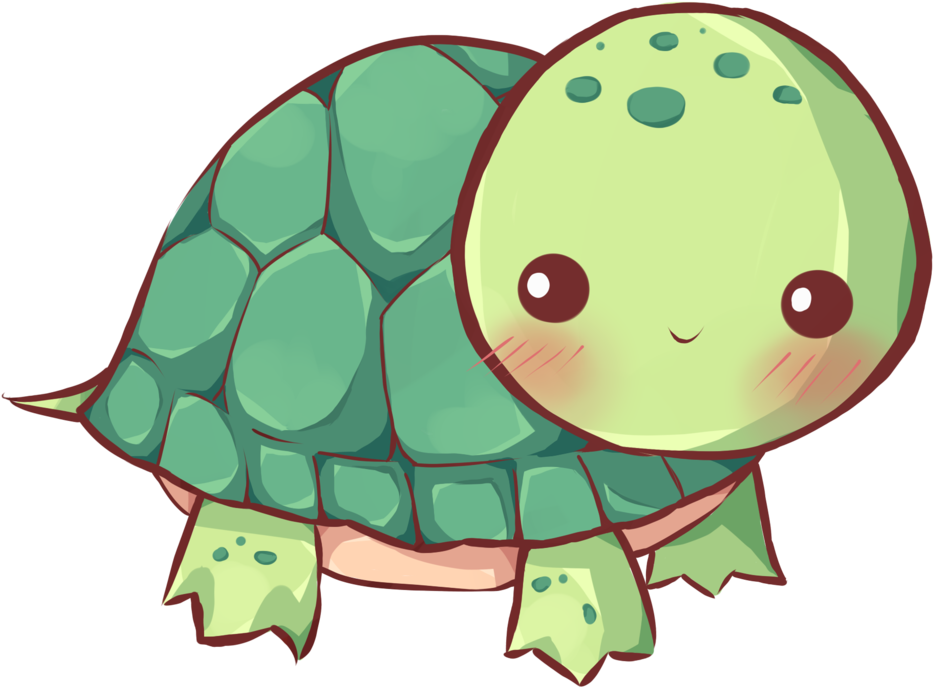 Kawaii Turtle By Dessineka On Deviantart - Kawaii Turtle (1024x922)