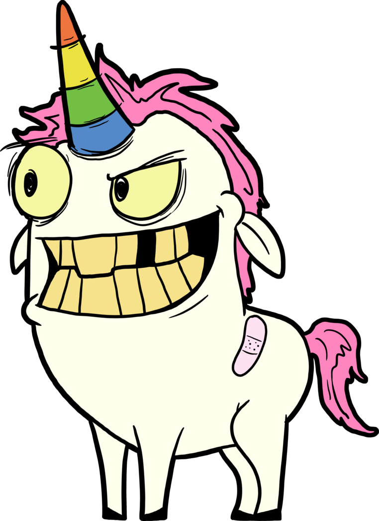 Asshole Unicorn Final Design By Nathanseals - Asshole Unicorn Final Design By Nathanseals (762x1047)