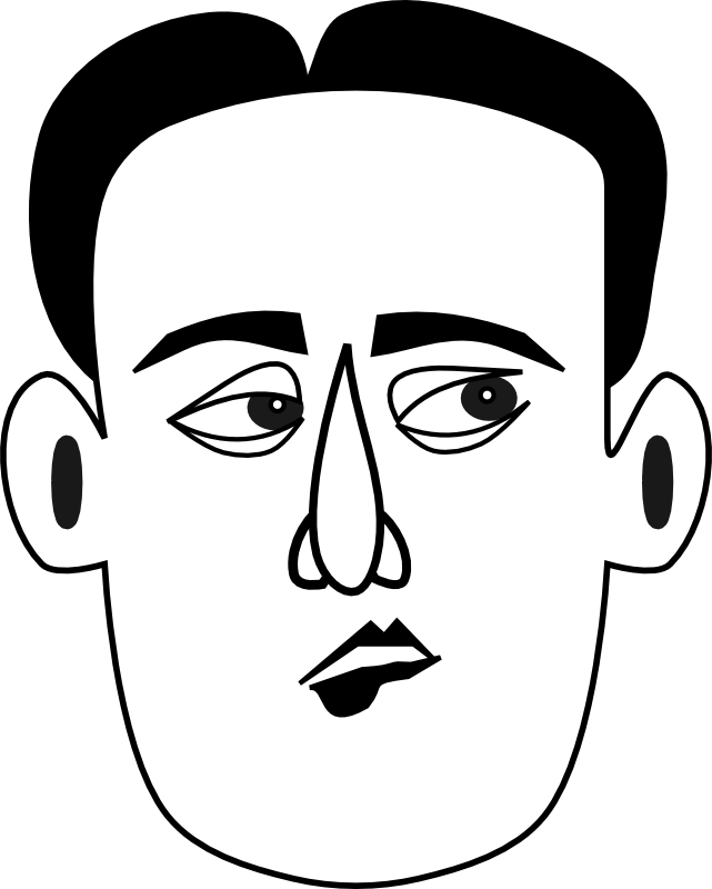 Clipart - Uncertainty/ - Small Mouth Clipart (641x800)