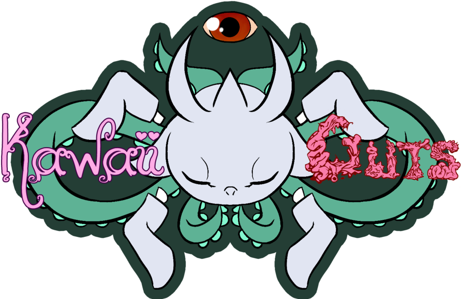 Kawaii Guts Logo By Rhodecyl - Cartoon (1024x617)