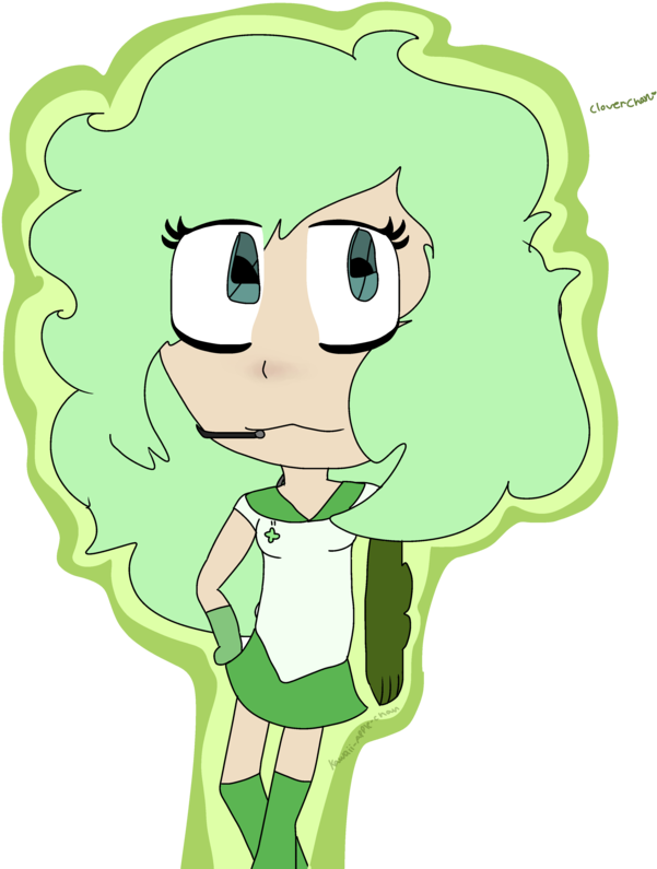 Clover Chan By Kawaii Apple Chan - Apple Chan (932x857)