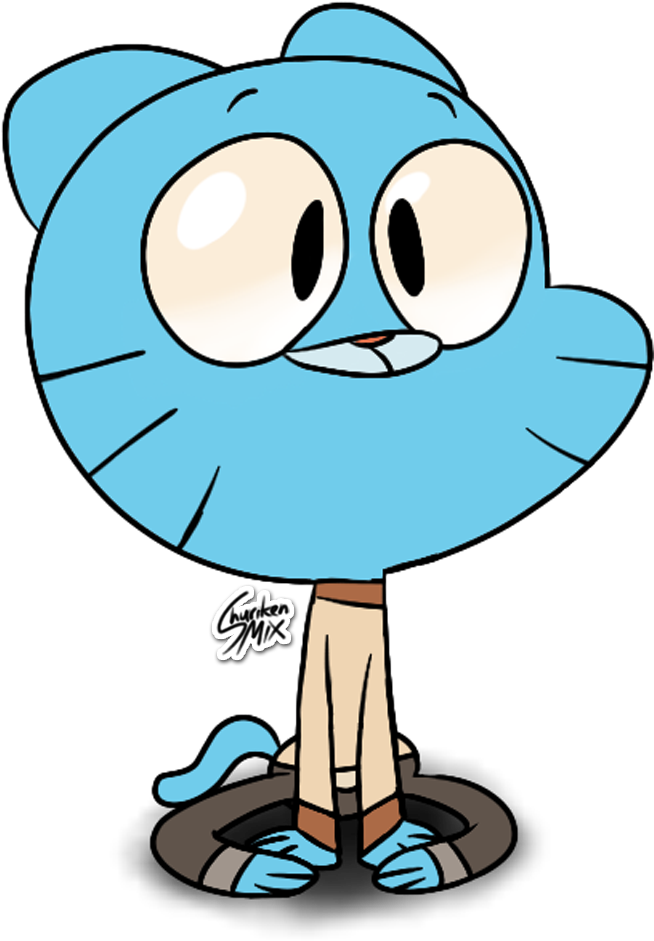 Gumball From The Comics - The Amazing World Of Gumball (720x974)
