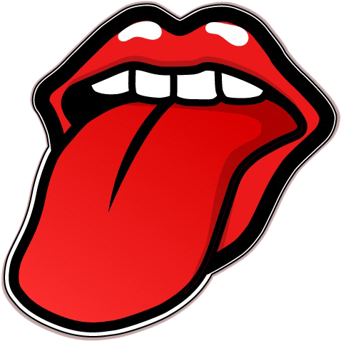 Tongue Clipart Transparent - Tongue Vector (850x716)