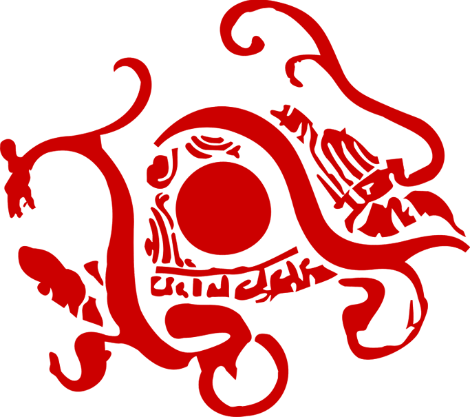 White Tiger Black Tortoise Azure Dragon Vermilion Bird - White Tiger Black Tortoise Azure Dragon Vermilion Bird (683x605)
