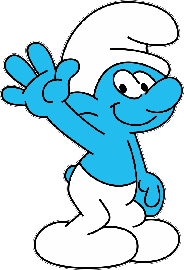 This High Quality Free Png Image Without Any Background - Clumsy Smurf (600x881)