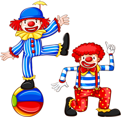 Osqa J4yg 150305 [преобразованный] - Clown Drawing (500x487)