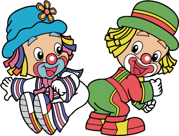 Funny Baby Clown Images Are Free To Copy For Your Personal - Baby Clown Cartoon (600x600)