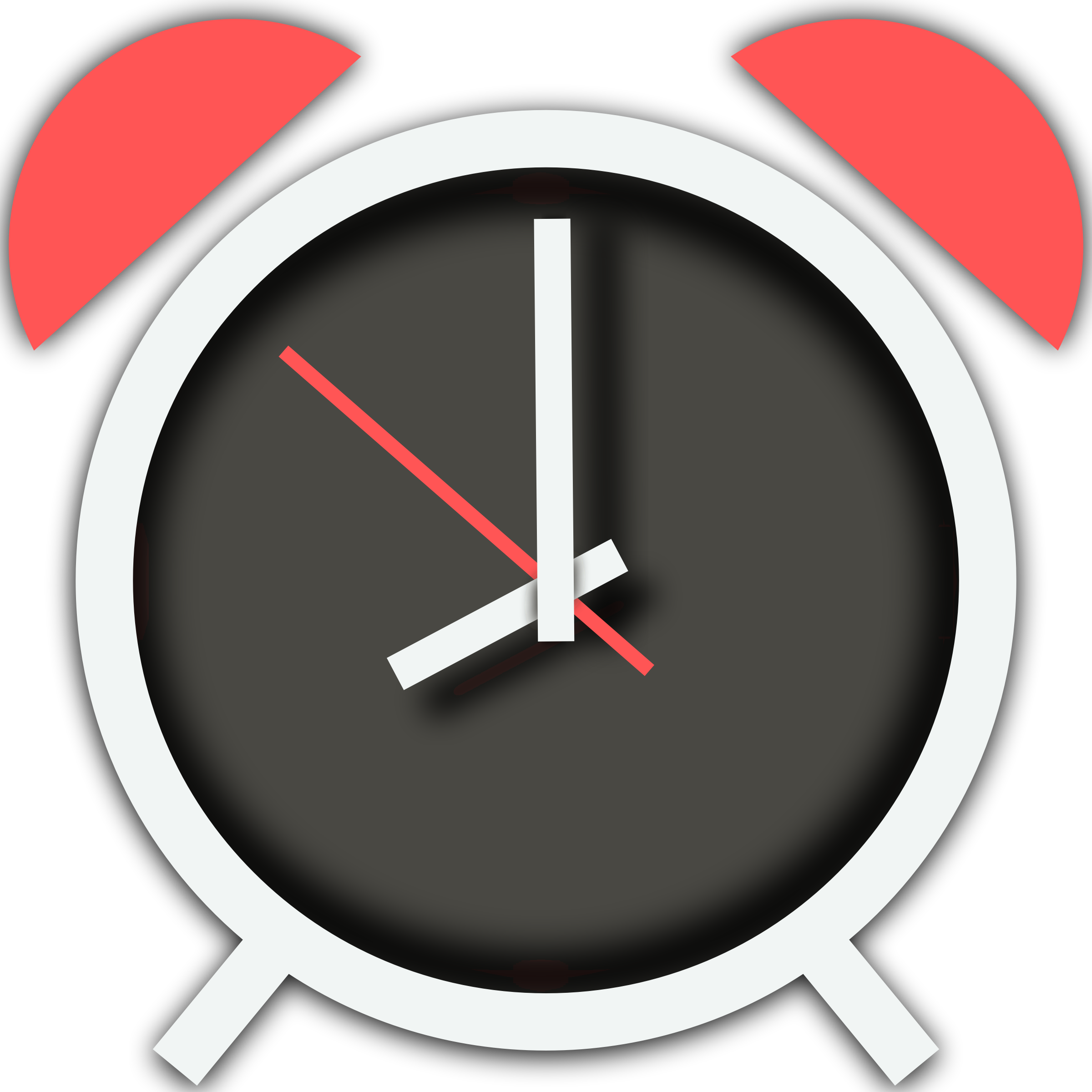 Clipart Alarm Clock Icon Jelly Beam - Alarm Clock Icon Android (2400x2400)