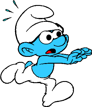 Awesome Image Comics The Walking Dead Image Clumsy - Papa Smurf (354x398)