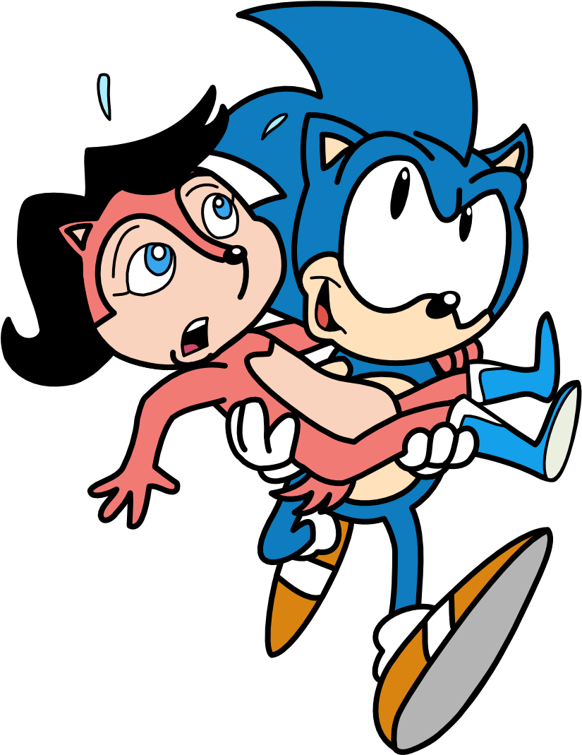 Princess Sally Acorn Sonic The Hedgehog Sonic & Sally - Sally Acorn Pink (883x1118)