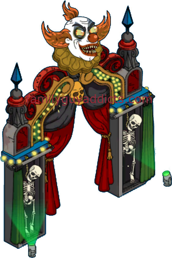 Creepy Clown Gate - Evil Clown (585x854)