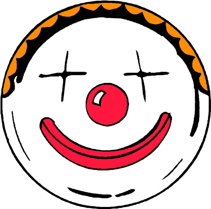 Evil Clown Smiley Clip Art - Evil Clown Smiley Clip Art (1127x1231)