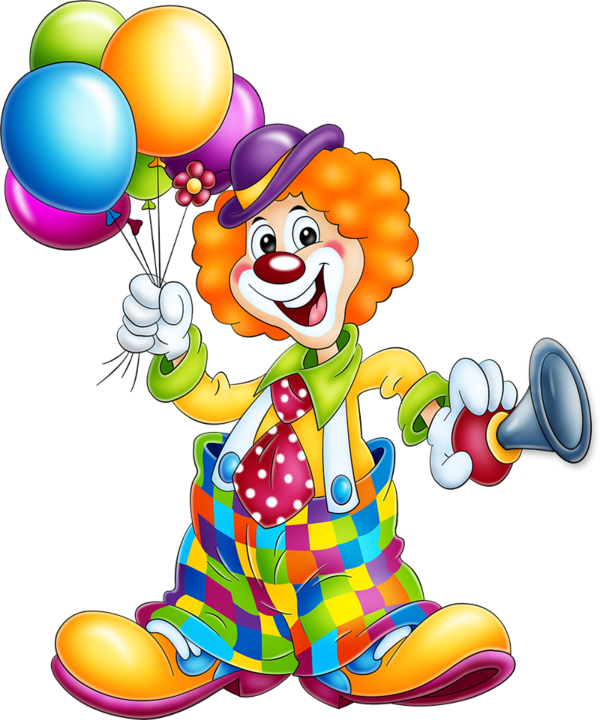 Tubes Clown - Clown Clipart (600x720)