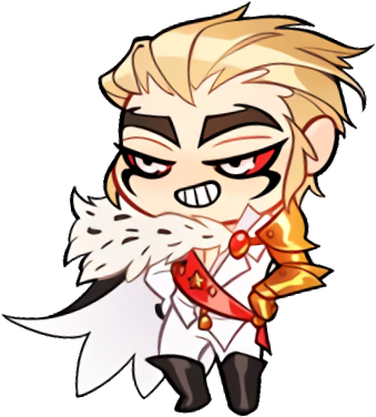 Chibi Png Transparent Images - Arcana Stickers (350x393)