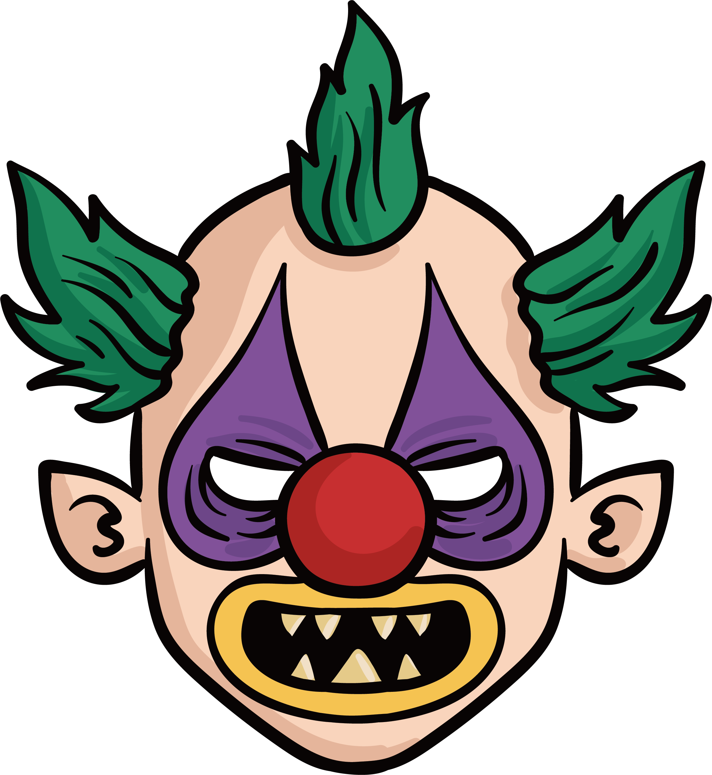 Halloween Evil Clown Download - Halloween Evil Clown Download (2477x2693)