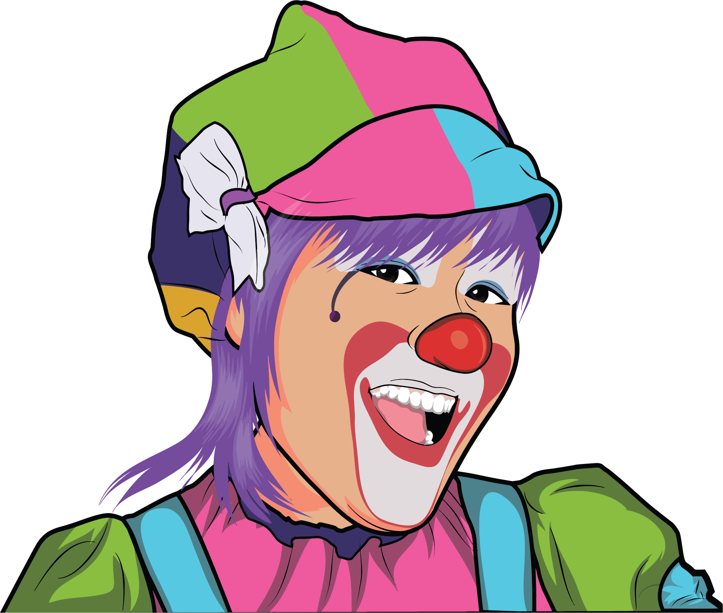 Evil Clown Clip Art - Evil Clown Clip Art (2323x1970)