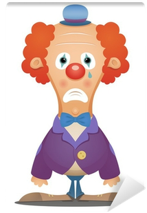 Sad Clown Face Clipart (400x400)