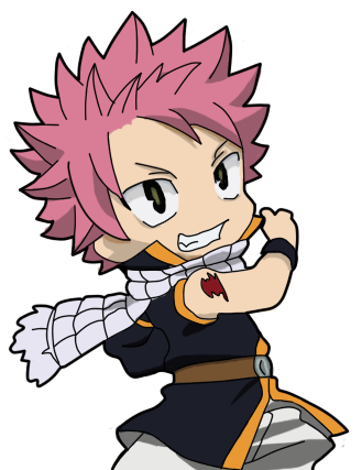 Fairy Tail - Fairy Tail Chibi Natsu (340x450)